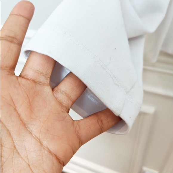 TRIBAL White Zip-Up Top Size Medium - Picture 5 of 8